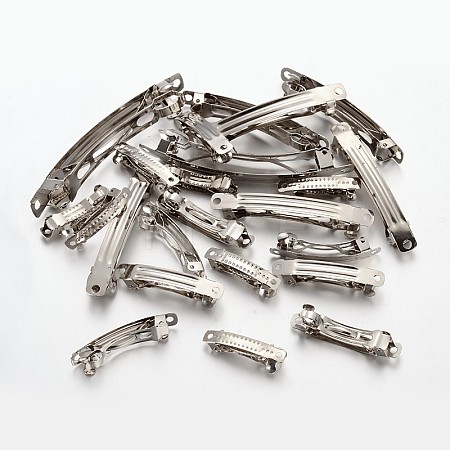 Iron Hair Barrette Findings IFIN-X0032-1