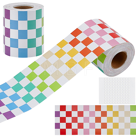 2 Rolls Paper Self-Adhesive Stickers DIY-OC0015-12-1