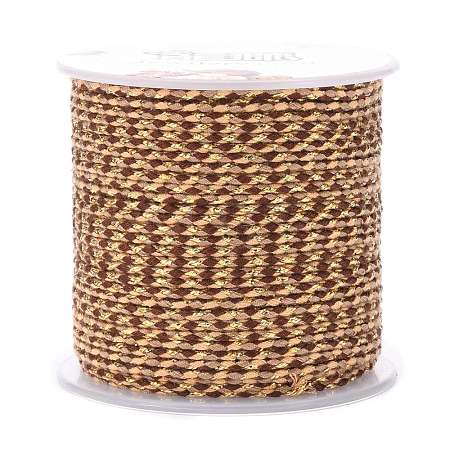 4-Ply Polycotton Cord with Metallic Thread OCOR-Z003-C06-1