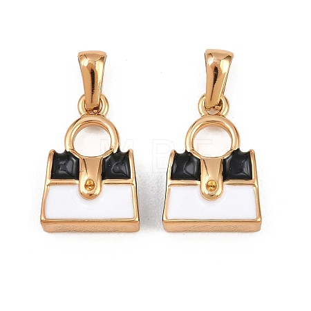 304 Stainless Steel Rhinestone Pendants STAS-P438-03G-1
