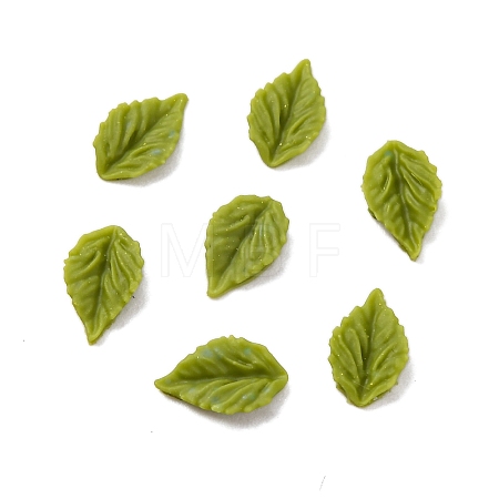 Leaf Opaque Resin Cabochons FIND-L019-04A-1