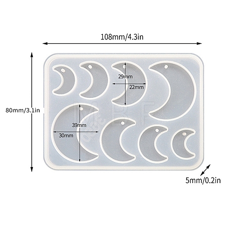 Pendant DIY Silicone Molds PW-WG21955-10-1