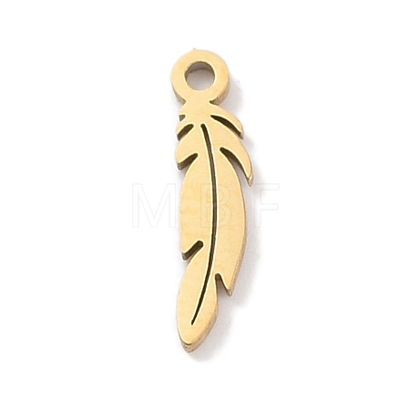 304 Stainless Steel Charms STAS-K286-01G-G-1