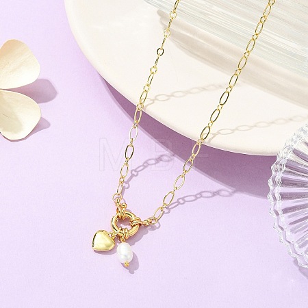 Brass Figaro Chains Necklaces NJEW-JN06460-1