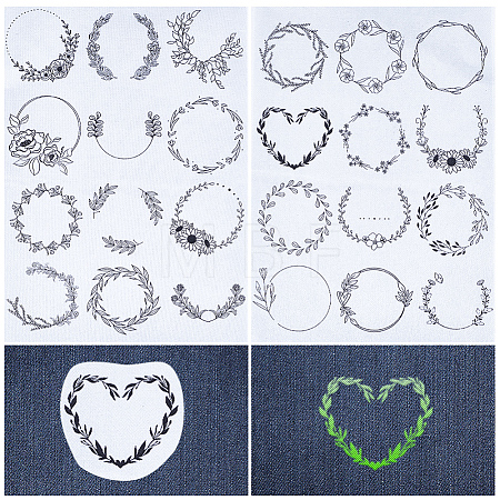 Bohemia Style Water Soluble Fabric DIY-WH0488-17K-1