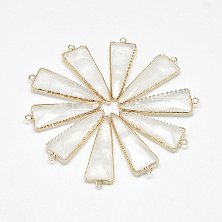 Natural Quartz Crystal Pendants G-Q494-57A-1