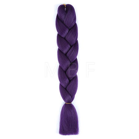 Long Single Color Jumbo Braid Hair Extensions for African Style - High Temperature Synthetic Fiber ST5329246-1