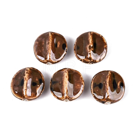Vintage Handmade Porcelain Beads PORC-N013-22-02-1