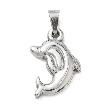 304 Stainless Steel Pendants STAS-B141-03A-P-1