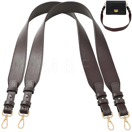 2Pcs PU Leather Bag Handles DIY-CL0002-72B-1