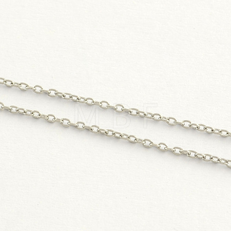 Tarnish Resistant 304 Stainless Steel Cable Chains CHS-Q001-12-100m-1