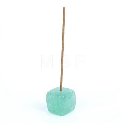 Natural Aventurine Incense Burners Holder PW-WG6B9B9-13-1