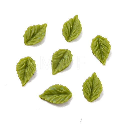 Leaf Opaque Resin Cabochons FIND-L019-04A-1