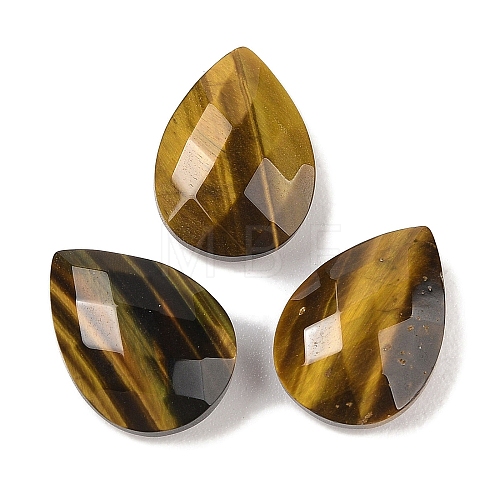 Natural Tiger Eye Cabochons G-C146-05I-1