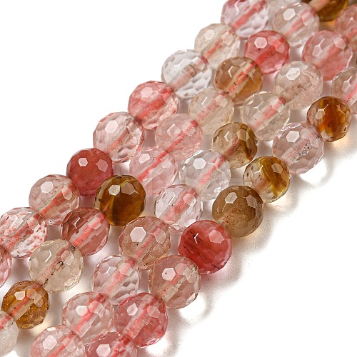 Tigerskin Glass Beads Strands G-E571-A07-01-1