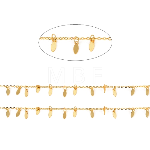 Brass Cable Chains CHC-I033-12G-1