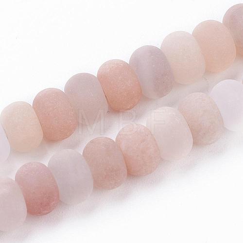 Natural Pink Aventurine Beads Strands G-F520-25-1