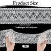 1 Roll 10% Spandex & 90% Nylon Lace Ribbon OCOR-OC0001-96C-2
