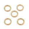 Ion Plating(IP) 304 Stainless Steel Closed Jump Rings STAS-G393-06G-02-1