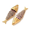 304 Stainless Steel Enamel Pendants STAS-Z193-13G-05B-2