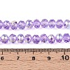 Transparent Glass Beads Strands LS-EGLA-N016-6mm-03-4