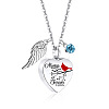 Heart with Wing Urn Ashes Pendant Necklace PW-WG4984E-03-1