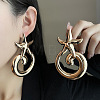 Iron Stud Earrings FS-WG0B059-03-1