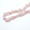Natural Rose Quartz Beads Strands X-G-O049-B-36-3