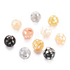 Natural Mixed Shell Beads SSHEL-T014-37-8mm-1