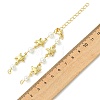 Ocean Sea Animals 304 Stainless Steel Link Chain Bracelet Making AJEW-JB01627-02-3
