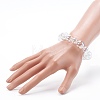 Graduated Round Glass Beaded Stretch Bracelets BJEW-JB06073-6