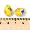 Handmade Millefiori Glass Beads LAMP-U004-02C-4