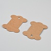 100Pcs Bone Shape Paper Thread Winding Boards SENE-WH20002-11B-2