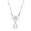 Constellation Rhinestone Pendant Necklace PW-WG94542-06-1