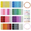 5 Colors Glass Seed Beads SEED-YW0002-49A-2