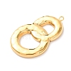 Textured 304 Stainless Steel Pendants STAS-K317-03G-2