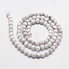 Natural Howlite Beads Strands G-G736-25-4mm-2