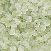 Frosted Glass Beads FGLA-D300-01G-3