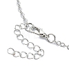 Alloy Pendant Necklaces NJEW-H031-01C-P-4