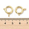 SHEGRACE Brass Spring Ring Clasps XGRPCN048-223G-3