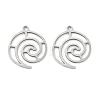 201 Stainless Steel Pendants STAS-F337-02P-1