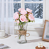1Pc Glass Art Vase AJEW-PH0010-05-4