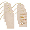 Imitation Leather Stud Earrings Organizer Holder AJEW-WH0505-32C-1