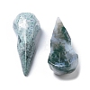 Natural Moss Agate Home Display Decoration G-K338-04C-2