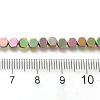 Electroplated Synthetic Non-magnetic Hematite Beads Strands G-C154-B01-01F-4