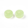 Imitation Jade Glass Beads X1-GLAA-N007-6x3mm-B01-2