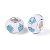 Opaque Resin European Beads RPDL-T004-01H-2