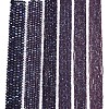 Electroplate Opaque Solid Color Glass Beads Strands LS-EGLA-A044-P4mm-L11-2
