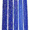 Electroplate Glass Beads Strands EGLA-A044-P1mm-B32-2