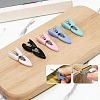 6Pcs 2 Colors Mini Stainless Steel Scissors AJEW-SP0006-27-6